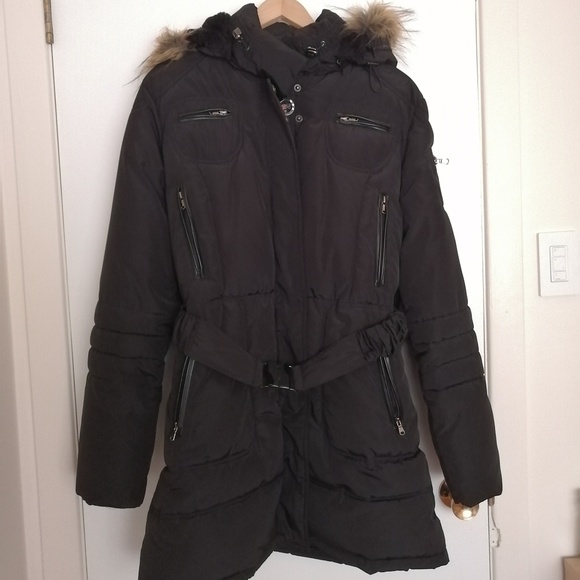 3R Street Wear Jackets & Blazers - *SOLD* Woman's Black Faux Fur Winter Coat